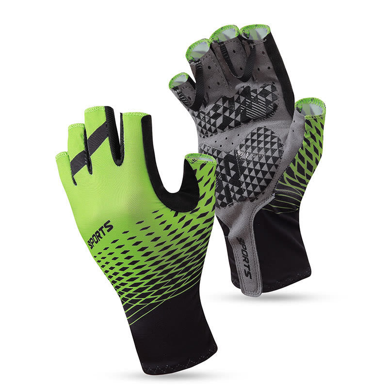 Gants de sport antidérapants et respirants sans doigts