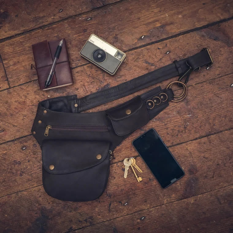 Sac banane rétro pour téléphone portable, loisirs, voyage, randonnée, pour femme - image 2