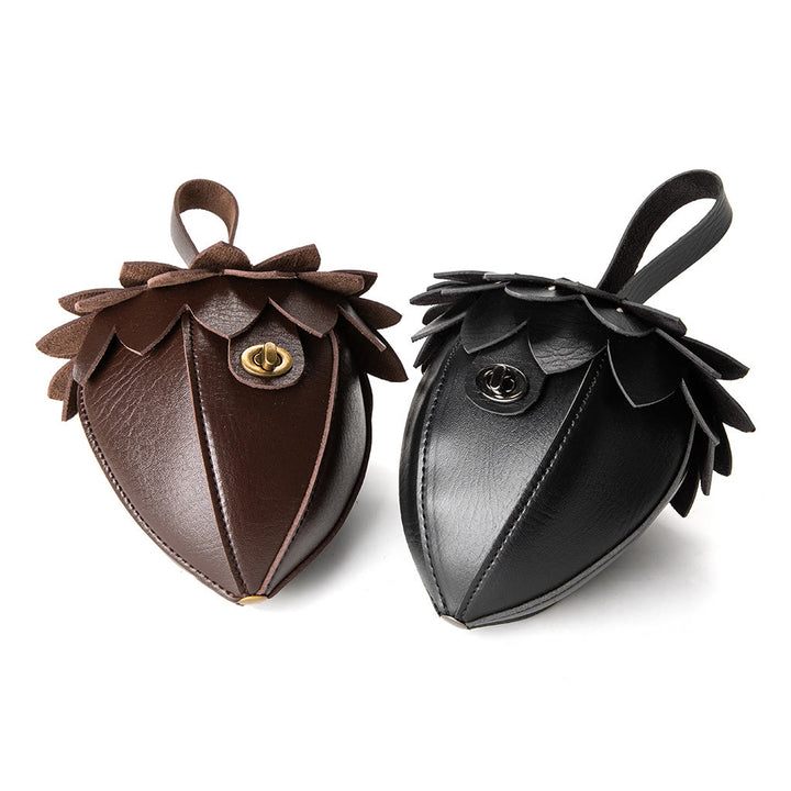 Sac ceinture rétro personnalisé en forme de châtaigne pour femme - image 1