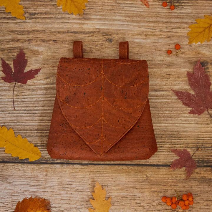 Sac ceinture Viking rétro Halloween en forme de feuille pour femme - image 7