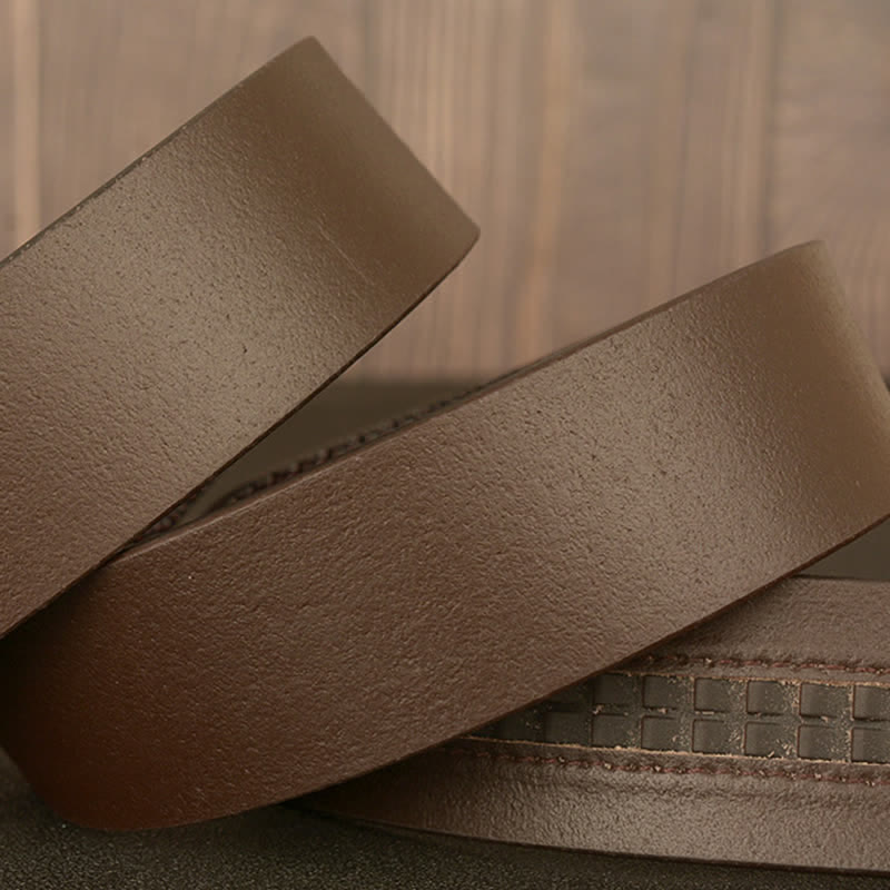 Ceinture en cuir à tête de lion pour homme Honor