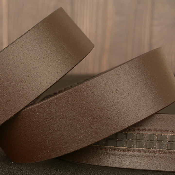 Ceinture en cuir à tête de lion pour homme Honor