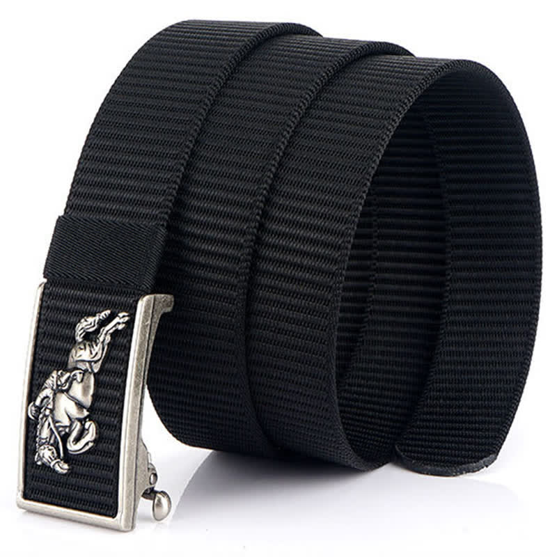 Ceinture d'équitation en nylon pour homme