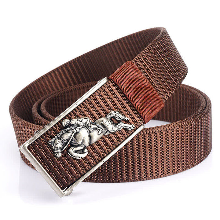 Ceinture d'équitation en nylon pour homme