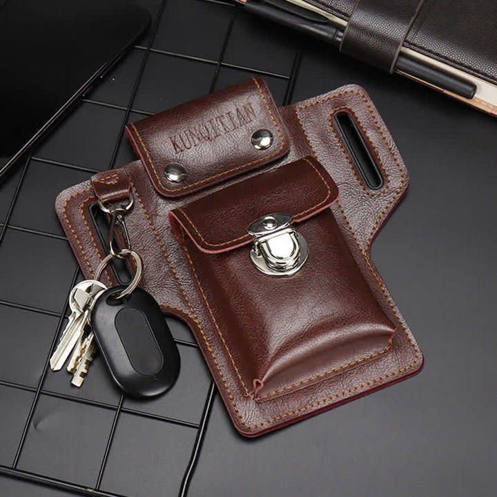 Sac ceinture multifonction à bouton magnétique pour le sport et les voyages