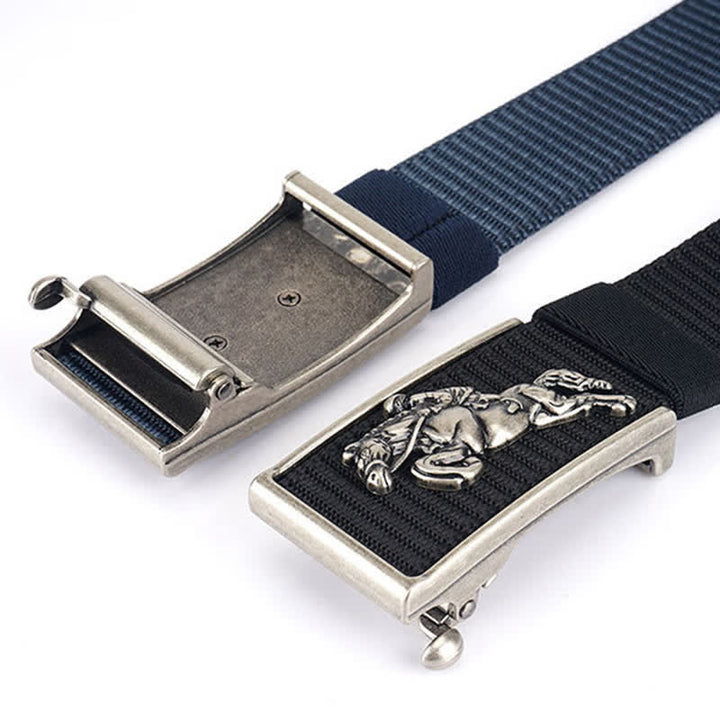 Ceinture d'équitation en nylon pour homme