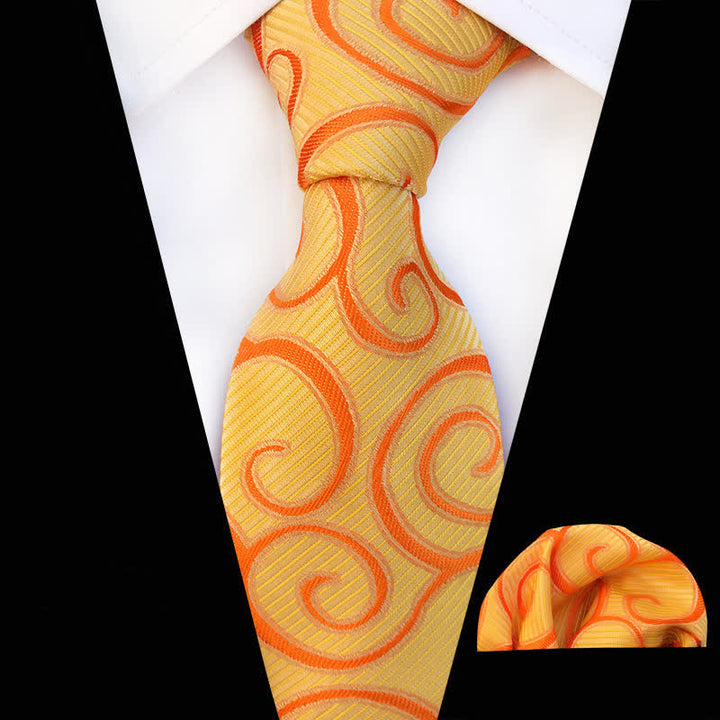 Lot de 2 cravates à motif floral pour homme