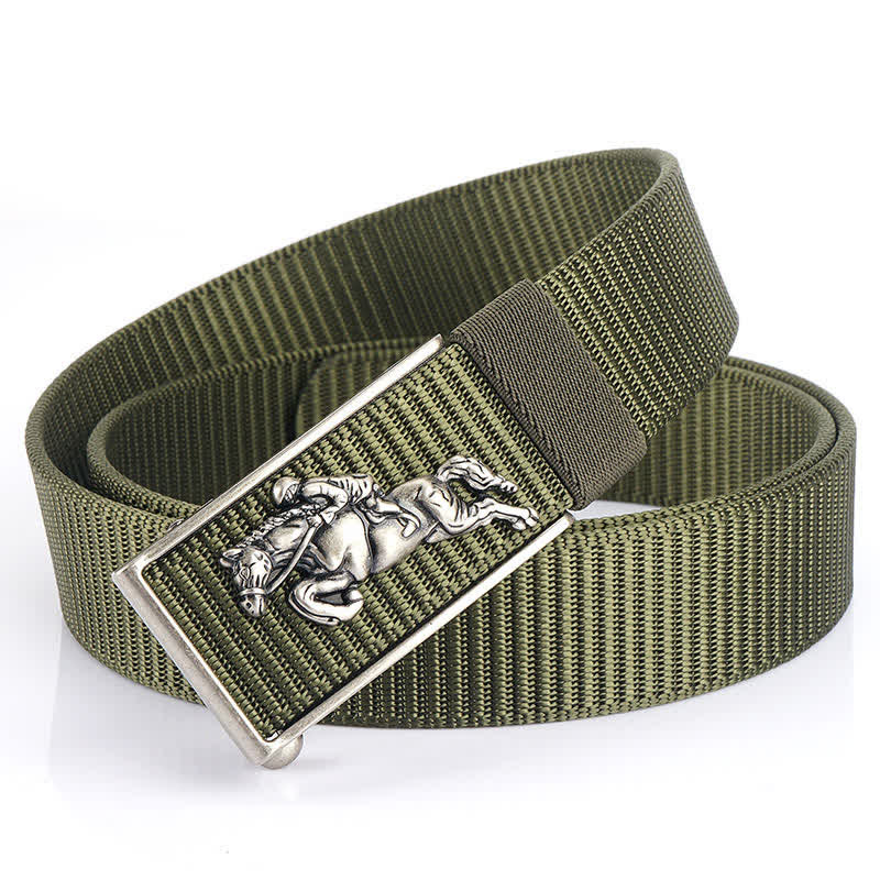 Ceinture d'équitation en nylon pour homme