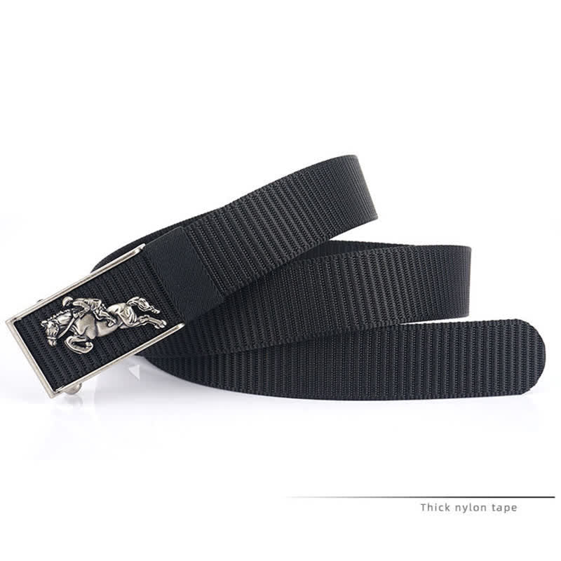 Ceinture d'équitation en nylon pour homme