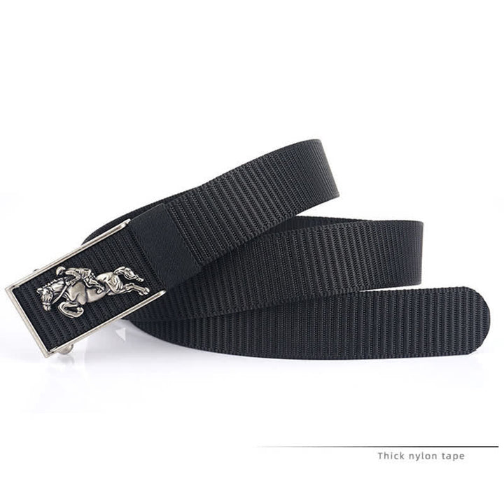 Ceinture d'équitation en nylon pour homme