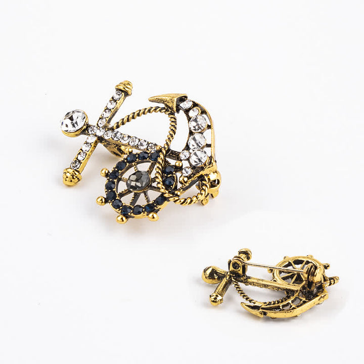 Broche ancre de marine pour homme - image 7