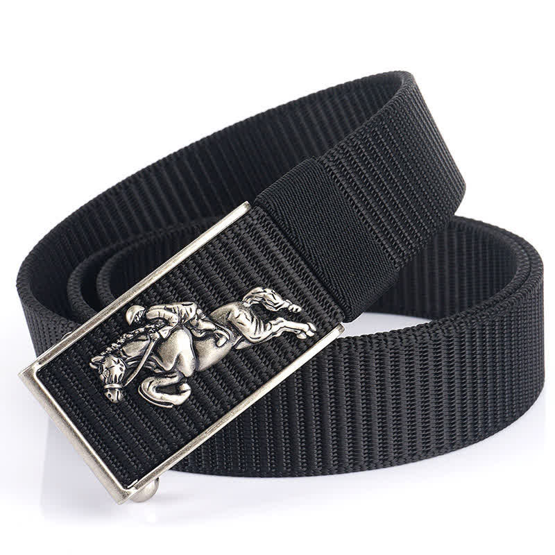 Ceinture d'équitation en nylon pour homme