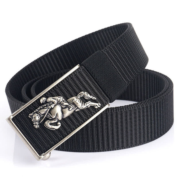 Ceinture d'équitation en nylon pour homme