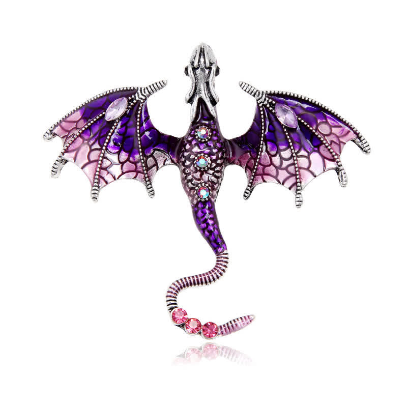 Broche unisexe Legand Flying Dragon