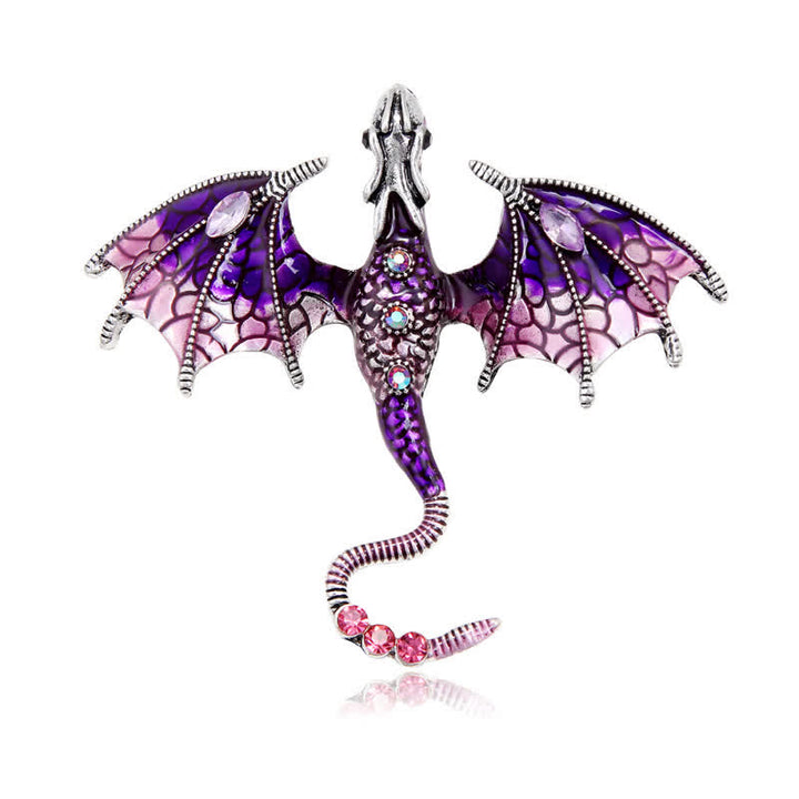 Broche unisexe Legand Flying Dragon