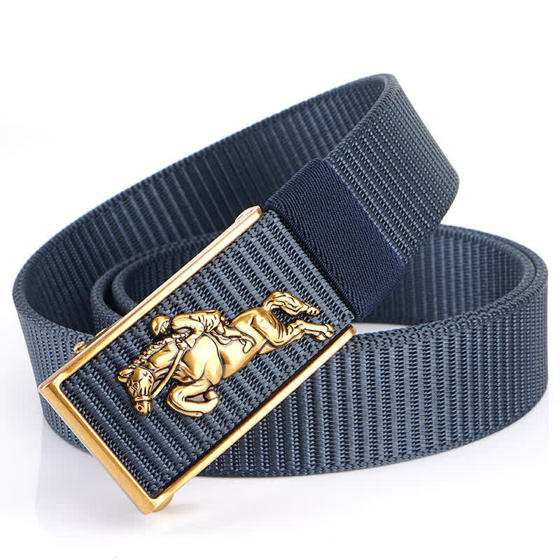 Ceinture d'équitation en nylon pour homme