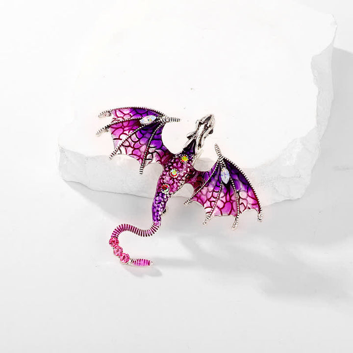 Broche unisexe Legand Flying Dragon