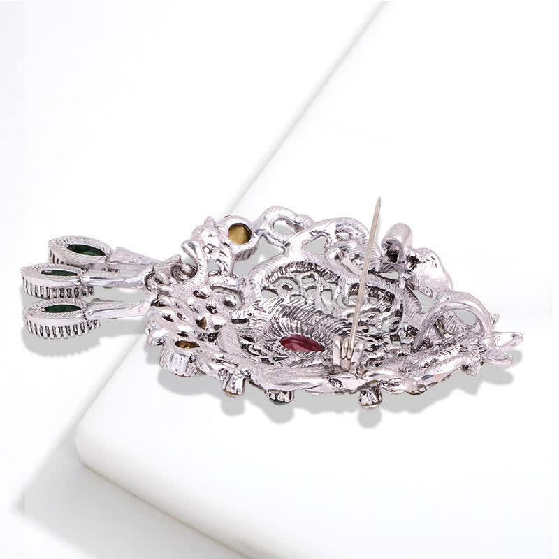 Broche goutte d'eau bohème exotique pour femme