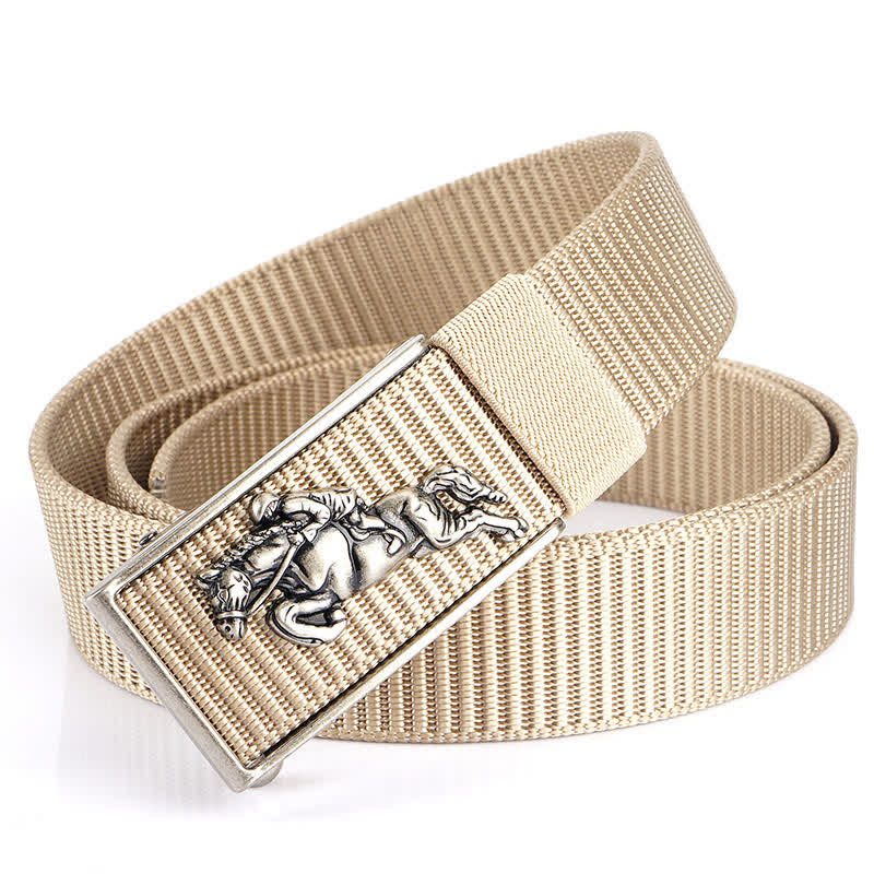 Ceinture d'équitation en nylon pour homme