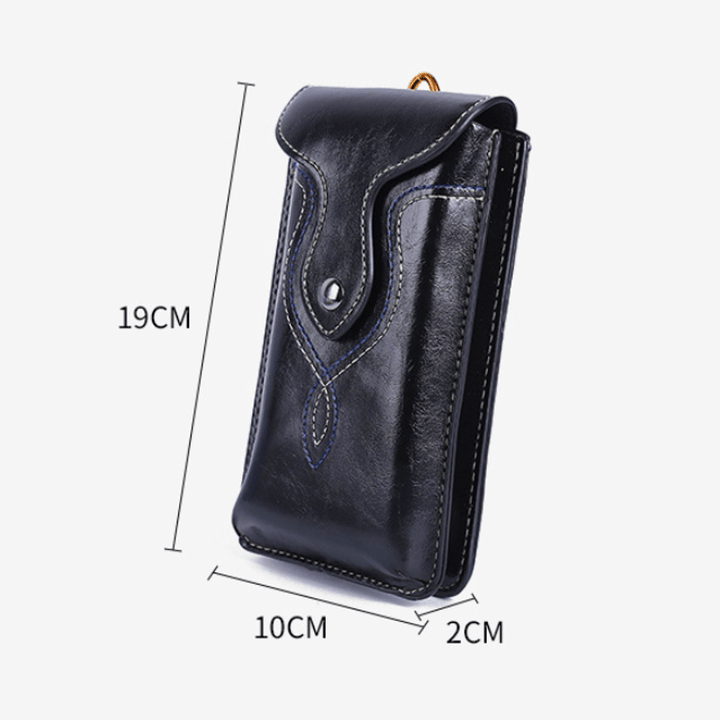 Sac ceinture à clip pour téléphone suspendu vertical