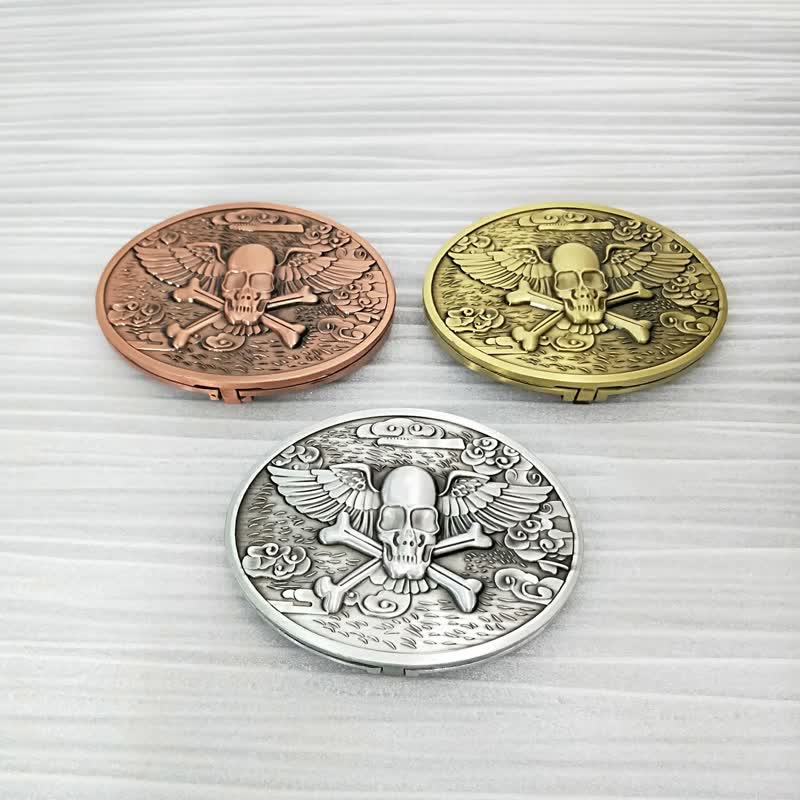 Ceinture en cuir avec boucle créative pour porte-bière en forme d'ange et de crâne pour homme