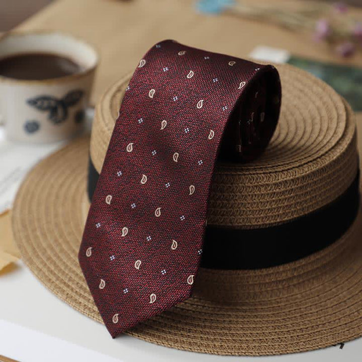 Lot de 2 pochettes de costume à motif mini vintage pour homme