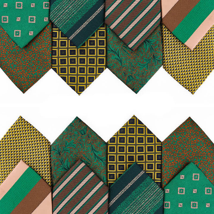 Cravate pour homme de la série Fresh Green & Yellow