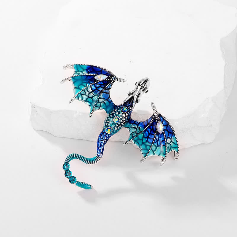 Broche unisexe Legand Flying Dragon