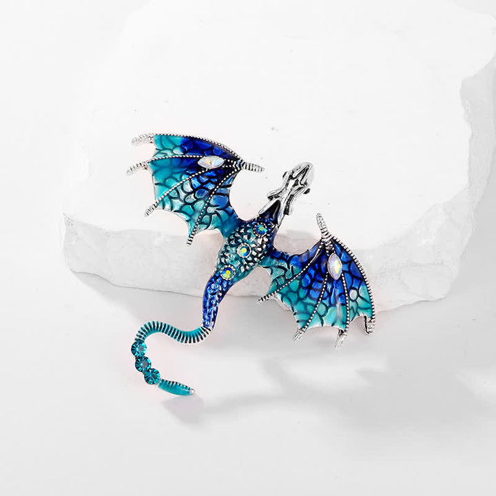 Broche unisexe Legand Flying Dragon