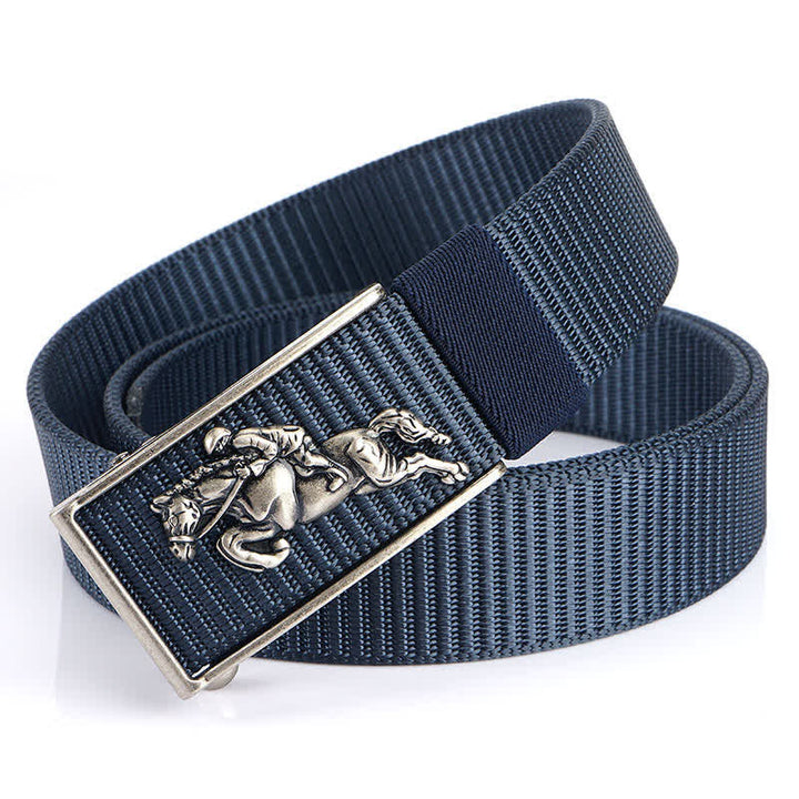 Ceinture d'équitation en nylon pour homme