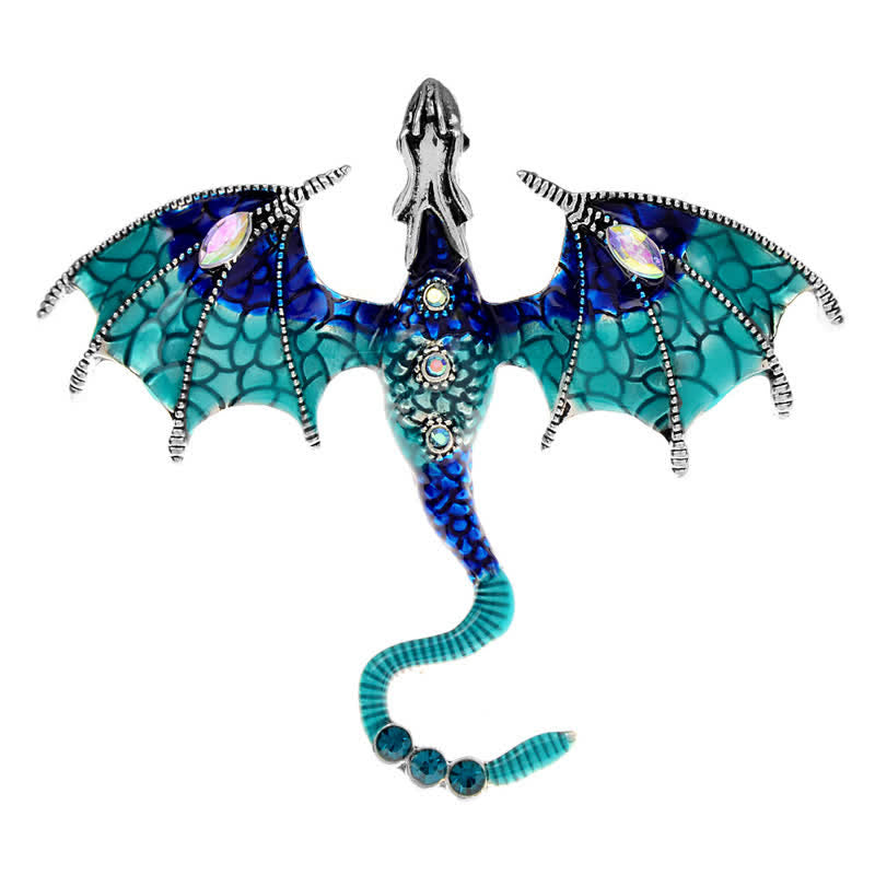 Broche unisexe Legand Flying Dragon