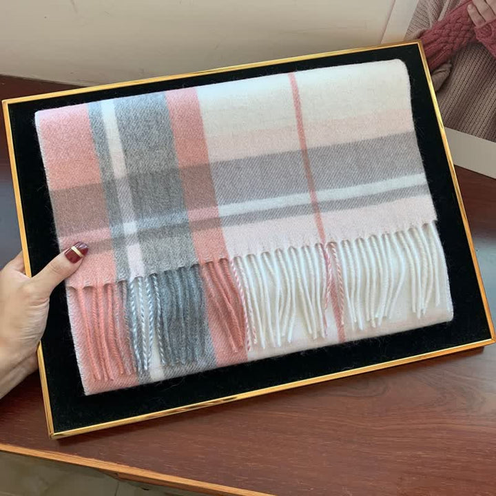 Écharpe unisexe Lamb Edinburgh à carreaux, grande et chaude - #22 - image 40