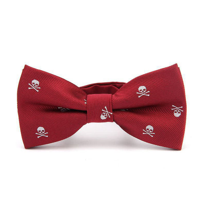 Nœud papillon squelette d'Halloween pour homme