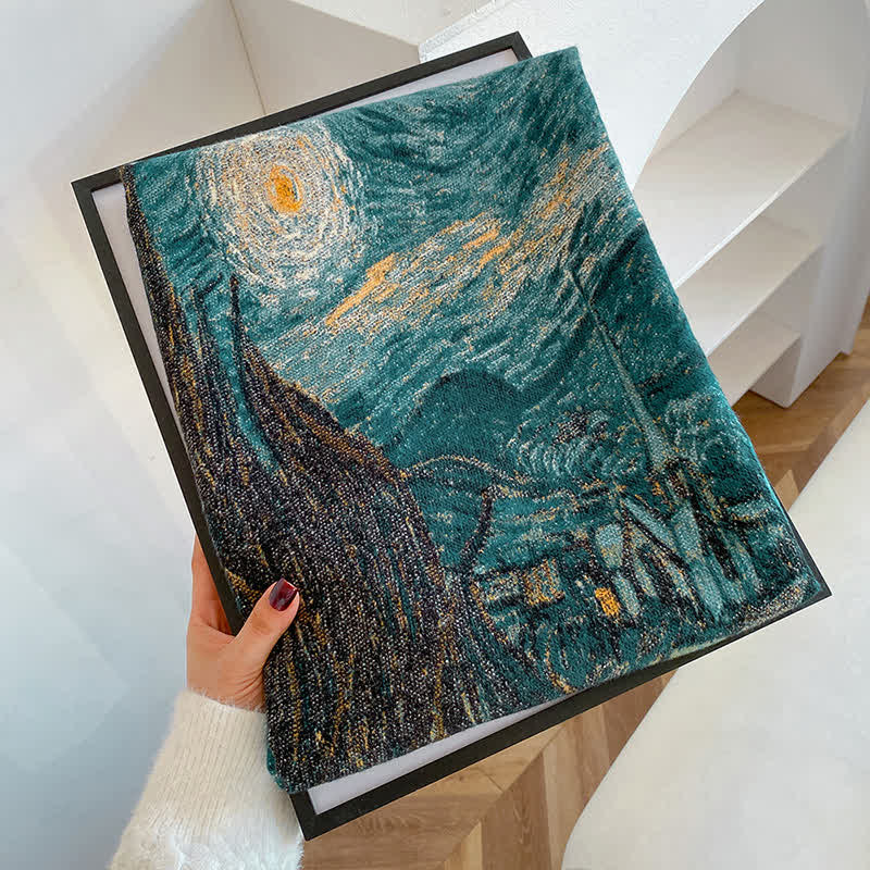 Foulard Nuit étoilée Van Gogh pour femme