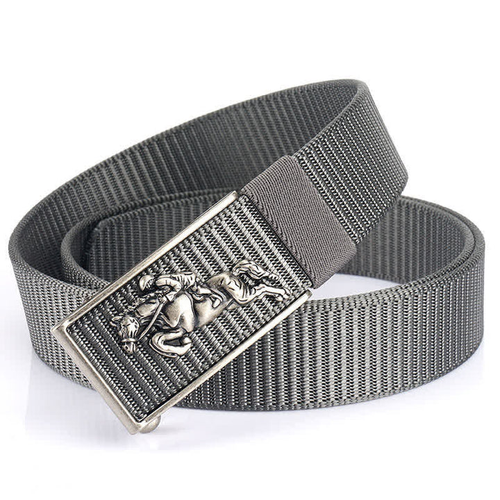 Ceinture d'équitation en nylon pour homme