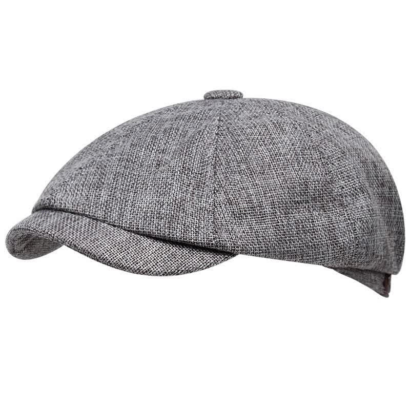 Casquette béret octogonale d'extérieur quatre saisons - Gris - M (22"-22 7/8") - image 3