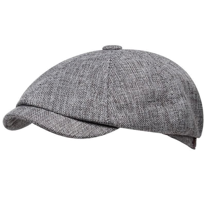 Casquette béret octogonale d'extérieur quatre saisons - Gris - M (22"-22 7/8") - image 3