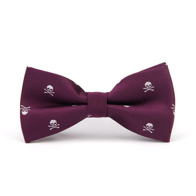 Nœud papillon squelette d'Halloween pour homme