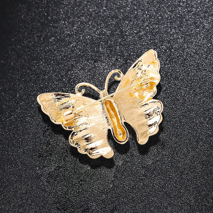 Broche papillon drapeau américain pour homme