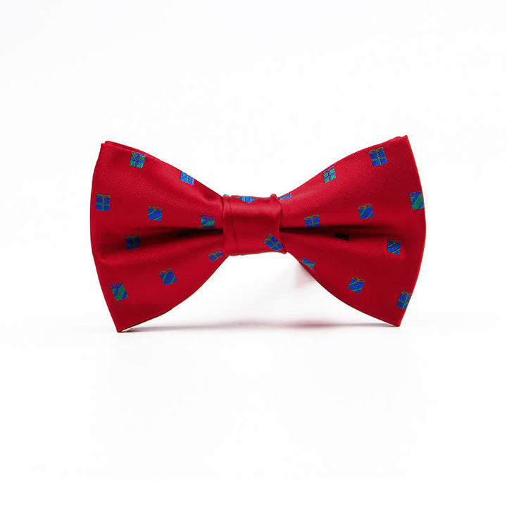 Noeud papillon fantaisie pour homme avec motif de Noël