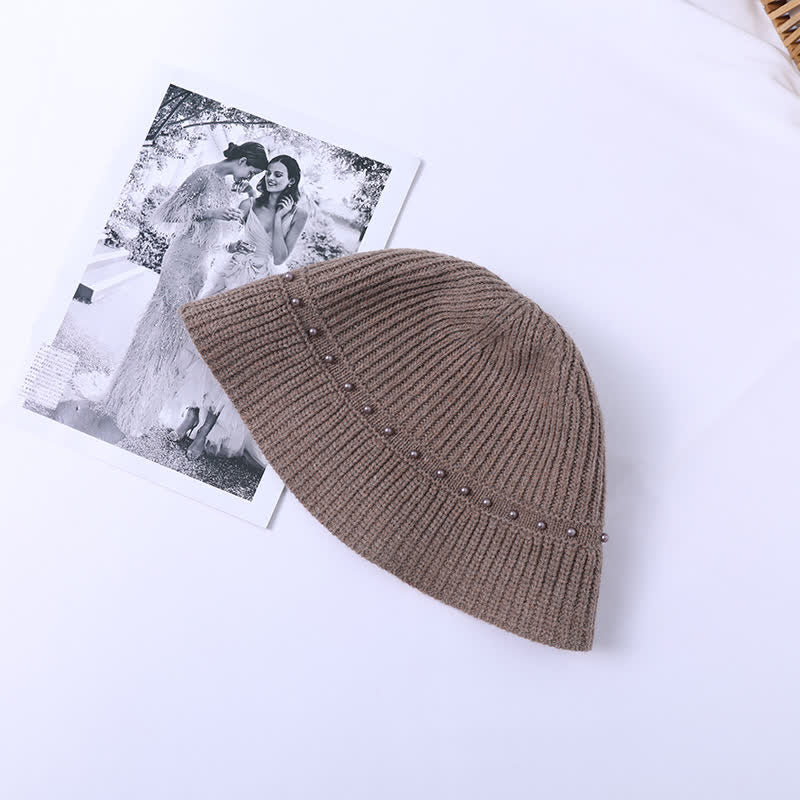 Chapeau bob à perles pour femme pour les vacances