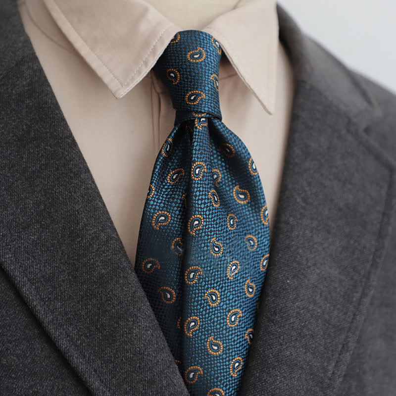 Cravate florale classique et élégante pour homme