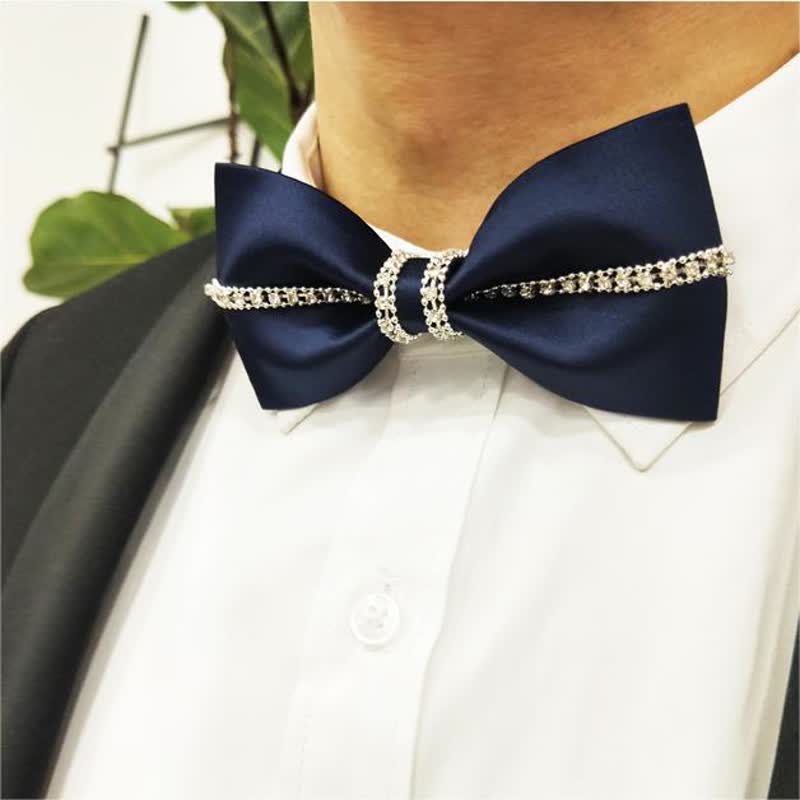 Nœud papillon de cérémonie luxueux pour homme
