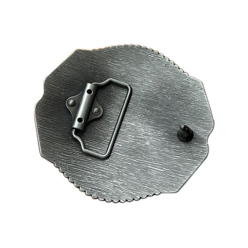 Ceinture en cuir à boucle hexagonale pour prière à genoux pour hommes