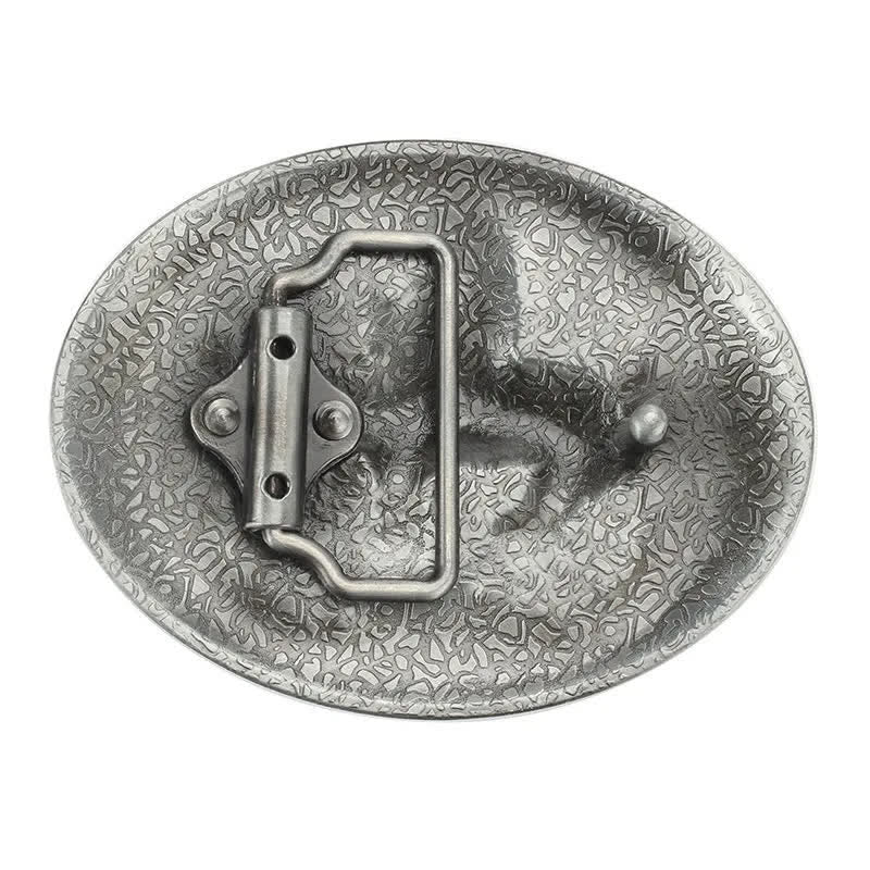 Ceinture en cuir pour homme avec boucle de lance et chevalier de rodéo