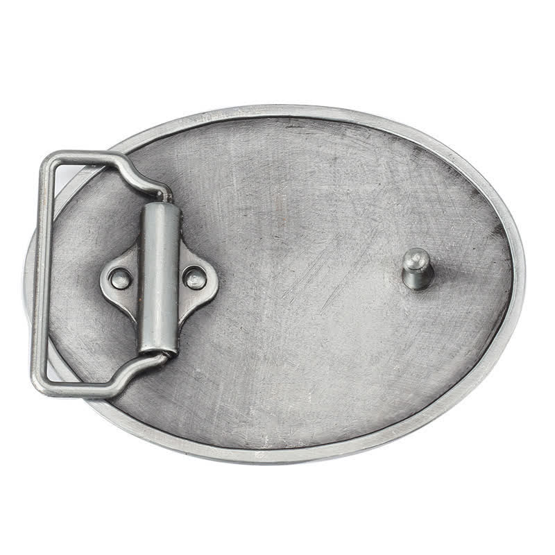 Ceinture en cuir à boucle tête de mort et ailes de chauve-souris punk pour homme