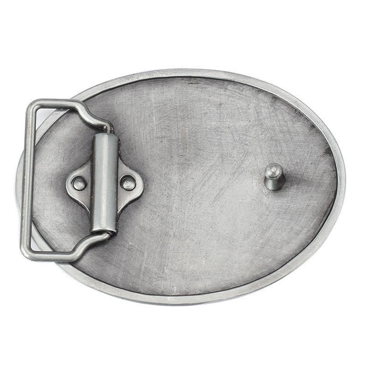 Ceinture en cuir à boucle tête de mort et ailes de chauve-souris punk pour homme