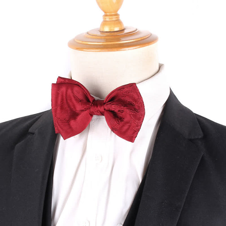 Nœud papillon de mariage floral spécial pour homme