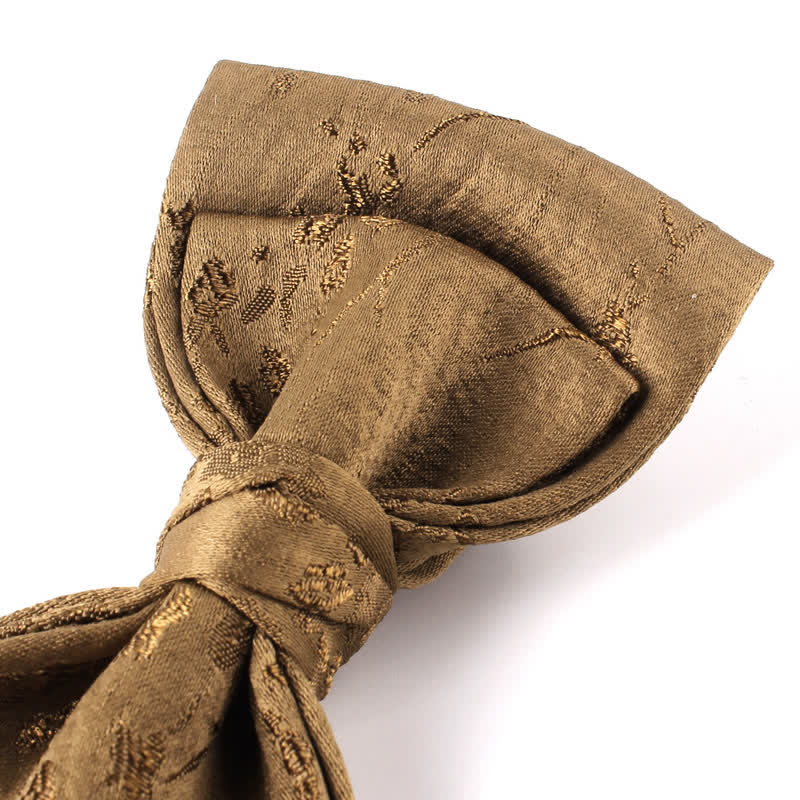 Nœud papillon de mariage floral spécial pour homme