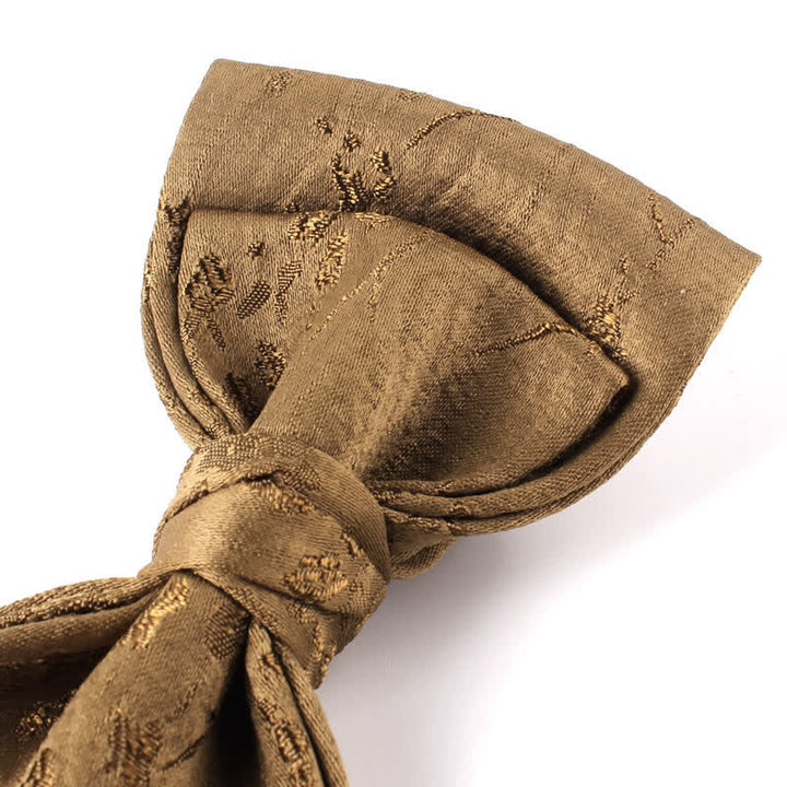 Nœud papillon de mariage floral spécial pour homme